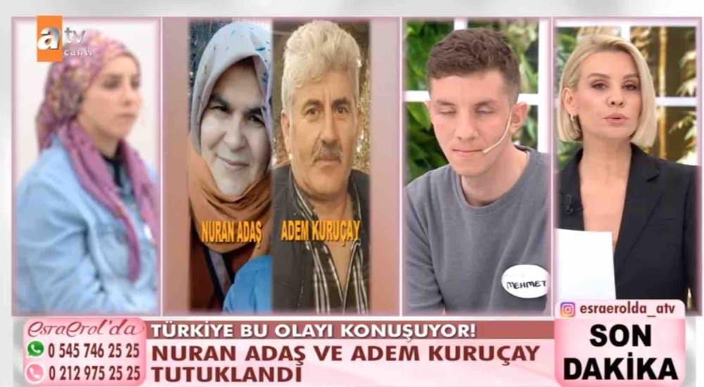 nuran adas ve adem kurucay tutuklandilar